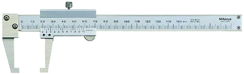 0-150MM 0.01MM VERNIER NECK CALIPER - Caliber Tooling