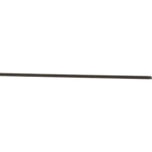 Value Collection - #8-32 UNC (Coarse), 3' Long, Stainless Steel Threaded Rod - 3' Long - Caliber Tooling