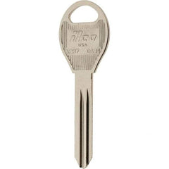 Value Collection - Nissan Key Blank - Nickel - Caliber Tooling