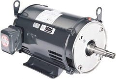 US Motors - 15 hp, ODP Enclosure, No Thermal Protection, 3,490 RPM, 208-230/460 Volt, 60 Hz, Three Phase Energy Efficient Motor - Size 215 Frame, Rigid Mount, 1 Speed, Ball Bearings, 41-36/18.1 Full Load Amps, F Class Insulation, CCW Lead End - Caliber Tooling