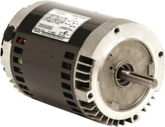 US Motors - 1 hp, ODP Enclosure, No Thermal Protection, 3,450 RPM, 208-230/460 & 190/380 Volt, 60 Hz, Three Phase Standard Efficient Motor - Size 56 Frame, C-Face Mount, 1 Speed, Ball Bearings, 3.6-3.8/1.9 Full Load Amps, B Class Insulation, Reversible - Caliber Tooling