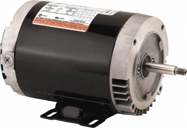 US Motors - 3 hp, ODP Enclosure, No Thermal Protection, 3,525 RPM, 575 Volt, 60 Hz, Three Phase Standard Efficient Motor - Size 56 Frame, Rigid Mount, 1 Speed, Ball Bearings, 3 Full Load Amps, F Class Insulation, CCW Lead End - Caliber Tooling