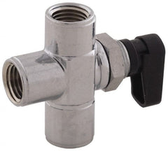 Aignep USA - 1/8" Pipe, Full Port, Brass Standard Ball Valve - Caliber Tooling