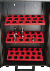 Huot - 30 Hole Tool Crib Storage Cabinet - Caliber Tooling