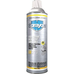 Sprayon - 20 oz Aerosol Spray Lubricant - 12°F to 635°F, Food Grade - Caliber Tooling