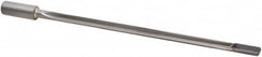 Guhring - 6.95mm, 602mm Flute Length, Carbide-Tipped Shank, Single Flute Gun Drill - Caliber Tooling