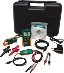 Extech - 600 VAC Max Voltage, Voltage Tester - LCD Display, AAA Power Supply - Caliber Tooling