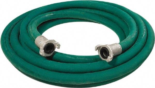 Alliance Hose & Rubber - 3/4" Inside x 1-1/2" Outside Diam, Grade 0 Synthetic Rubber, Sandblast Hose - Green, 25' Long, 150 psi Working Pressure - Caliber Tooling