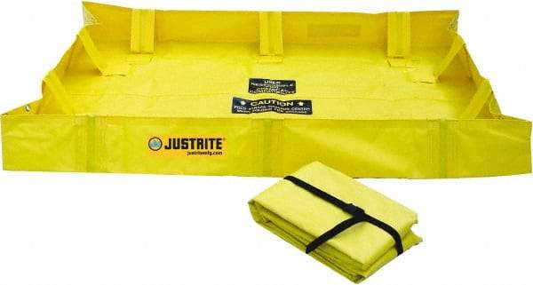 Justrite - 119 Gal Low Wall Berm - 4' Wide x 6" Long - Caliber Tooling