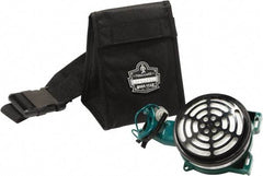 Ergodyne - 1 Pocket Black Nylon SCBA Mask Bag - 5" Wide x 5-1/2" Deep x 3-1/2" High - Caliber Tooling