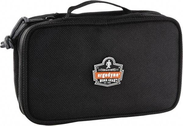 Ergodyne - 1 Pocket Black Polyester Tool Bag - 7-1/2" Wide x 4-1/2" Deep x 3" High - Caliber Tooling