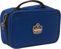 Ergodyne - 1 Pocket Blue Polyester Tool Bag - 7-1/2" Wide x 4-1/2" Deep x 3" High - Caliber Tooling