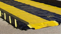 Justrite - 56' Long x 3' Wide, Spill Containment Berm Track Mat - Compatible with Berm - Caliber Tooling