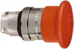 Schneider Electric - 22mm Mount Hole, Extended Mushroom Head, Pushbutton Switch Only - Round, Red Pushbutton, Maintained (MA), Momentary (MO) - Caliber Tooling