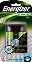 Energizer - 100 to 240 Volt Recharge Pro Charger - NiMH Compatible - Caliber Tooling