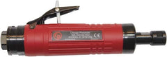 Chicago Pneumatic - 1/4" Collet, Straight Handle, Air Angle Die Grinder - 12,000 RPM, Rear Exhaust, 33.9 CFM, 1.2 hp, 90 psi, 9.5mm Inlet - Caliber Tooling