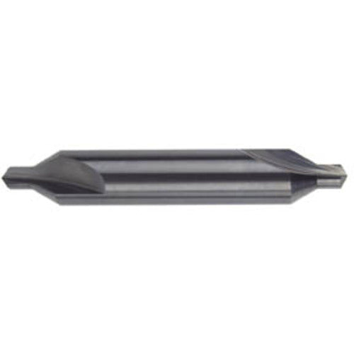 ‎#00 × 1-1/2″ OAL 60 Degree Carbide Plain Combined Drill and Countersink Bright Series/List #5495 - Caliber Tooling