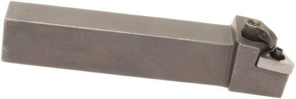 Sumitomo - MTJN, Left Hand Cut, -3° Lead Angle, 3/4" Shank Height x 3/4" Shank Width, Negative Rake Indexable Turning Toolholder - 4-1/2" OAL, TNMG 322 Insert Compatibility, Series Multi-Option - Caliber Tooling