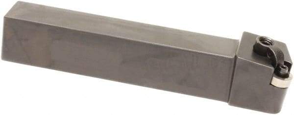 Sumitomo - MRGN, Left Hand Cut, 3/4" Shank Height x 3/4" Shank Width, Negative Rake Indexable Turning Toolholder - 4-1/2" OAL, RNMG 43 Insert Compatibility, Series Multi-Option - Caliber Tooling