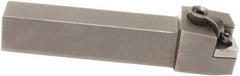 Sumitomo - MSRN, Left Hand Cut, 15° Lead Angle, 3/4" Shank Height x 3/4" Shank Width, Positive Rake Indexable Turning Toolholder - 4-1/2" OAL, SNMG 432 Insert Compatibility, Series Multi-Option - Caliber Tooling