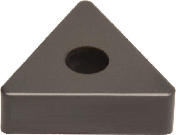 Sumitomo - TNGA333 Grade BNS800 PCBN Turning Insert - Uncoated, 60° Triangle, 3/8" Inscr Circle, 3/16" Thick, 3/64" Corner Radius - Caliber Tooling