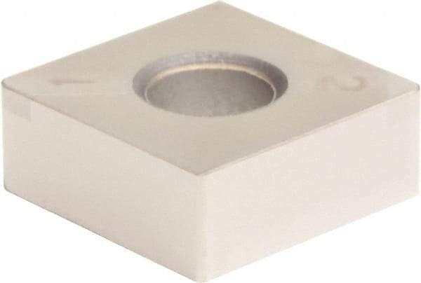 Sumitomo - 2NC-SNGA433 Grade BNC200 PCBN Turning Insert - TiN Finish, 90° Square, 1/2" Inscr Circle, 3/16" Thick, 3/64" Corner Radius - Caliber Tooling