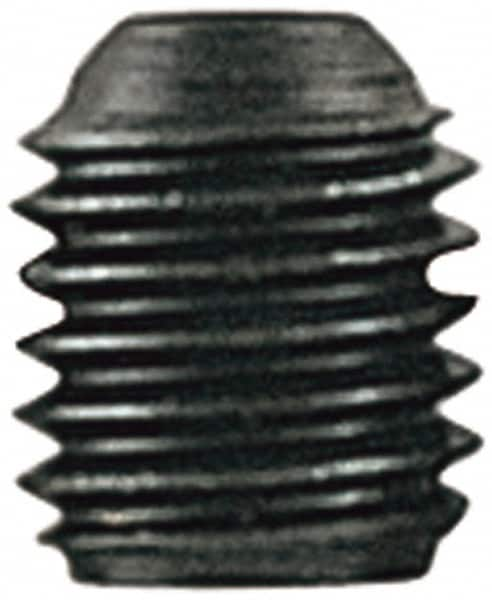 Value Collection - M12x1.75 Metric Coarse, 45mm OAL, Cup Point Set Screw - Grade 14.9 (45H) Alloy Steel, 6mm Key - Caliber Tooling