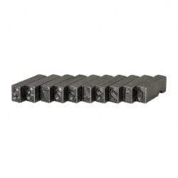 C.H. Hanson - 10 Piece, 1/4 Inch Character, Steel Type Set - 8 Character Capacity, 0-9 Content - Caliber Tooling