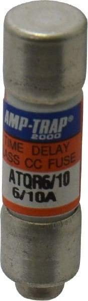 Ferraz Shawmut - 300 VDC, 600 VAC, 0.6 Amp, Time Delay General Purpose Fuse - Clip Mount, 1-1/2" OAL, 100 at DC, 200 at AC kA Rating, 13/32" Diam - Caliber Tooling