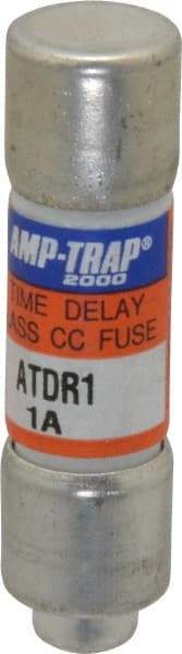 Ferraz Shawmut - 300 VDC, 600 VAC, 1 Amp, Time Delay General Purpose Fuse - Clip Mount, 1-1/2" OAL, 100 at DC, 200 at AC kA Rating, 13/32" Diam - Caliber Tooling