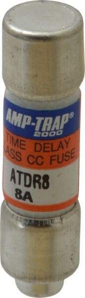 Ferraz Shawmut - 300 VDC, 600 VAC, 8 Amp, Time Delay General Purpose Fuse - Clip Mount, 1-1/2" OAL, 100 at DC, 200 at AC kA Rating, 13/32" Diam - Caliber Tooling