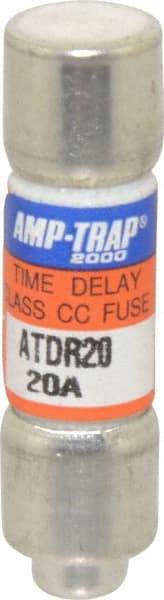 Ferraz Shawmut - 300 VDC, 600 VAC, 20 Amp, Time Delay General Purpose Fuse - Clip Mount, 1-1/2" OAL, 100 at DC, 200 at AC kA Rating, 13/32" Diam - Caliber Tooling