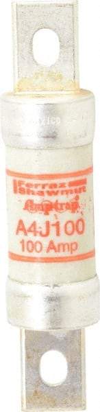 Ferraz Shawmut - 300 VDC, 600 VAC, 100 Amp, Fast-Acting General Purpose Fuse - Clip Mount, 4-5/8" OAL, 100 at DC, 200 at AC kA Rating, 1-1/8" Diam - Caliber Tooling