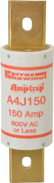 Ferraz Shawmut - 300 VDC, 600 VAC, 150 Amp, Fast-Acting General Purpose Fuse - Clip Mount, 5-3/4" OAL, 100 at DC, 200 at AC kA Rating, 1-5/8" Diam - Caliber Tooling