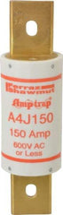 Ferraz Shawmut - 300 VDC, 600 VAC, 150 Amp, Fast-Acting General Purpose Fuse - Clip Mount, 5-3/4" OAL, 100 at DC, 200 at AC kA Rating, 1-5/8" Diam - Caliber Tooling