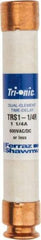 Ferraz Shawmut - 600 VAC/VDC, 1.25 Amp, Time Delay General Purpose Fuse - Clip Mount, 127mm OAL, 20 at DC, 200 at AC kA Rating, 13/16" Diam - Caliber Tooling