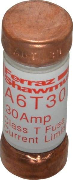 Ferraz Shawmut - 300 VDC, 600 VAC, 30 Amp, Fast-Acting General Purpose Fuse - Clip Mount, 1-1/2" OAL, 100 at DC, 200 at AC kA Rating, 9/16" Diam - Caliber Tooling