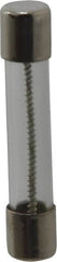 Ferraz Shawmut - 250 VAC, 6 Amp, Time Delay Miniature Glass Fuse - Clip Mount, 1-1/4" OAL, 1/4" Diam - Caliber Tooling