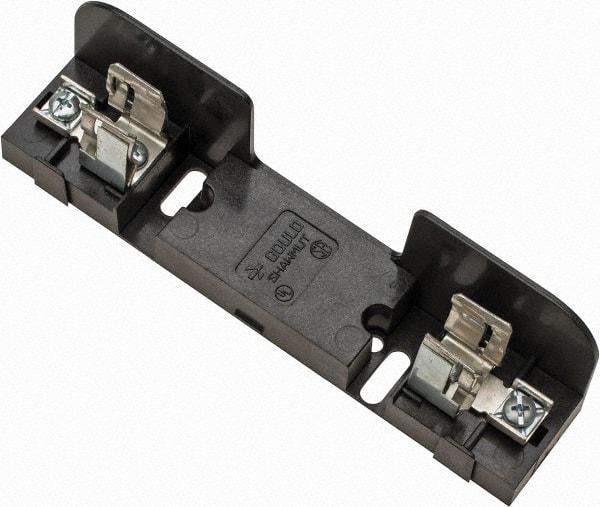 Ferraz Shawmut - 1, 2, 3 Pole, 10 to 14 AWG, 250/600 VAC/VDC, 30 Amp, Screw Mount Fuse Block - 5/16 Inch Diameter x 7 Inch Long x 1.46 Inch Wide x 2 Inch High Block - Caliber Tooling