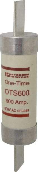 Ferraz Shawmut - 300 VDC, 600 VAC, 600 Amp, Fast-Acting General Purpose Fuse - Clip Mount, 13-3/8" OAL, 20 at DC, 50 at AC kA Rating, 3-1/8" Diam - Caliber Tooling