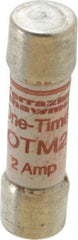 Ferraz Shawmut - 250 VAC, 2 Amp, Fast-Acting General Purpose Fuse - Clip Mount, 1-1/2" OAL, 10 at AC kA Rating, 13/32" Diam - Caliber Tooling