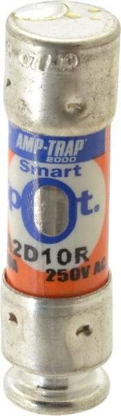 Ferraz Shawmut - 250 VAC/VDC, 10 Amp, Time Delay General Purpose Fuse - Clip Mount, 51mm OAL, 100 at DC, 200 at AC kA Rating, 9/16" Diam - Caliber Tooling