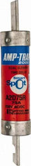 Ferraz Shawmut - 250 VAC/VDC, 75 Amp, Time Delay General Purpose Fuse - Clip Mount, 5-7/8" OAL, 100 at DC, 200 at AC kA Rating, 1-1/16" Diam - Caliber Tooling