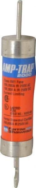 Ferraz Shawmut - 250 VAC/VDC, 100 Amp, Time Delay General Purpose Fuse - Clip Mount, 5-7/8" OAL, 100 at DC, 200 at AC kA Rating, 1-1/16" Diam - Caliber Tooling