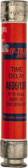 Ferraz Shawmut - 600 VAC/VDC, 0.6 Amp, Time Delay General Purpose Fuse - Clip Mount, 127mm OAL, 100 at DC, 200 at AC kA Rating, 13/16" Diam - Caliber Tooling