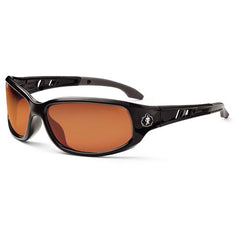 Valkyrie Copper Lens Black Safety Glasses - Caliber Tooling