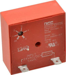 NCC - 2 Pin, Time Delay Relay - 1 at Resistive or Inductive Load Contact Amp, 24 VAC/VDC, On Board Trimpot - Caliber Tooling