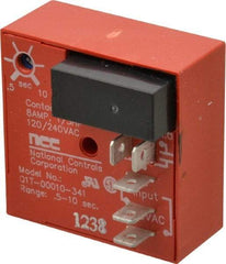 NCC - 5 Pin, SPDT Time Delay Relay - 8 at 250 VAC Resistive Load Contact Amp, 120 VAC, On Board Trimpot - Caliber Tooling