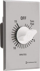 Intermatic - 15 min Indoor Analog Spring-wound Mechanical Timer - 125 VAC, 50/60 Hz, - Caliber Tooling