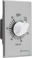 Intermatic - 1 hr Indoor Analog Spring-wound Mechanical Timer - 125 VAC, 50/60 Hz, - Caliber Tooling